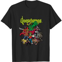 Goosebumps Horrorland Monster Crewneck T-shirt — T-shirts pour hommes