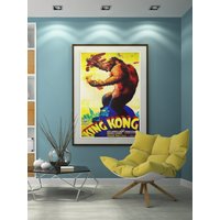 King Kong Movie Poster | King Kong Art Poster — Posters & Prints