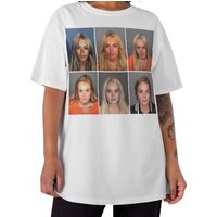 Lindsay Lohan Mugshot Tshirt | Lindsay Lohan Shirt — T-shirts pour hommes