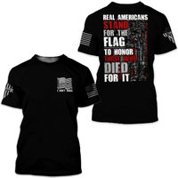 Stand For The Flag 3d Tshirt