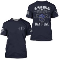 So That Others May Live 3d Tshirt — T-shirts pour hommes