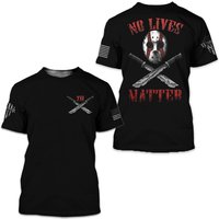 No Lives Matter 3d Tshirt — T-shirts pour hommes