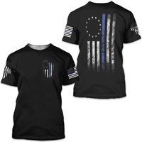 Thin Blue Line Bprinterval 3d Tshirt