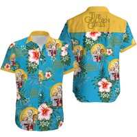 Floral Stay Golden Hawaiian Shirt