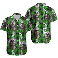 Horror Beetlejuice Aloha Hawaiian Shirt