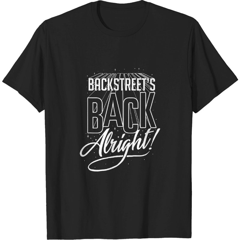 Backstreet Boys Backstreets Back Alright Cosmic T-shirt — Mens T Shirts