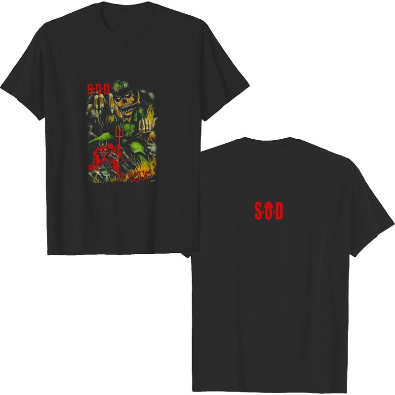 S.o.d - Stormtroopers Of Death - Bigger Than The Devil Shirt — T-shirts pour hommes