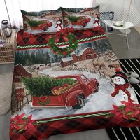 Christmas Snowman Bedding Sets — Housses de couette