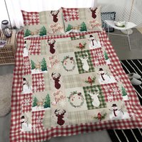 Christmas Snowman Bedding Sets — Housses de couette