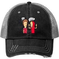 Beavis & Butthead Modern Employees - Beavis And Butthead - Print Trucker Hats