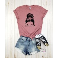 Messy Bun Unisex Shirt