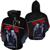 Halloween Michael Myers 3d Hoodie, Horror Movie 3d Hoodie