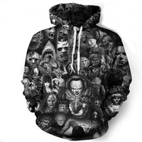Horror Movie 3d Hoodie — Mens Hoodies