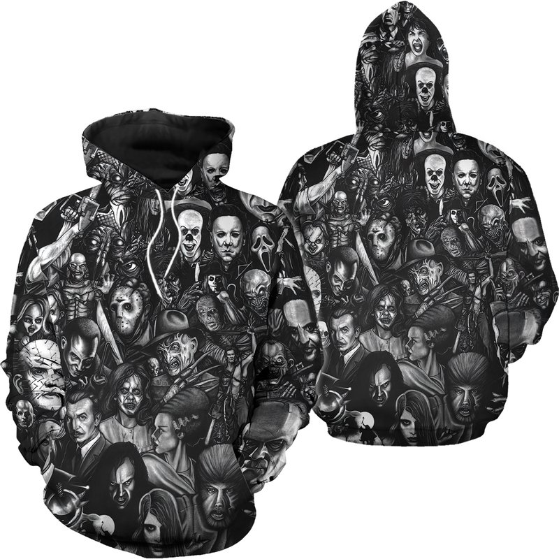 Horror Movie 3d Hoodie — Mens Hoodies