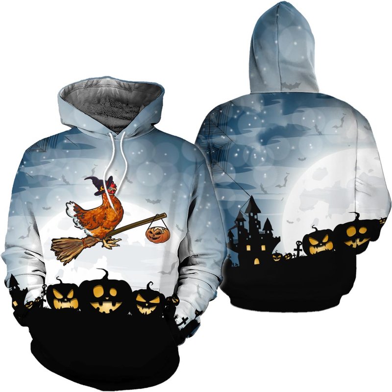 Chicken Warm 3d Hoodie