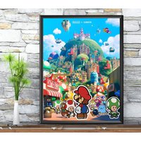The Mario Movie Poster, Super Mario Bros 2022 Movie Poster — Affiches et impressions