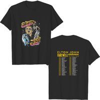 Elton John Farewell Tour 2022 Double Sided T-shirt