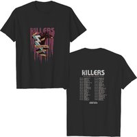 The Killers Tour 2022 Double Sided T-shirt — T-shirts pour hommes