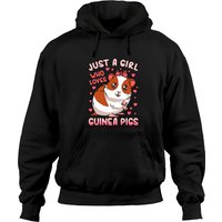 Pig Just A Girl Who Loves Guinea Hoodies — Sweats à capuche pour hommes