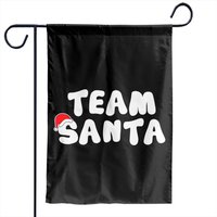 Santa Men's Garden Flags Christmas Team — Drapeaux décoratifs