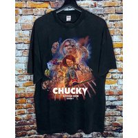 Chucky Halloween Shirt, Vintage Chucky Alterian Crew Halloween — T-shirts pour hommes