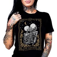The Lovers Tarot Card Deck T-shirt