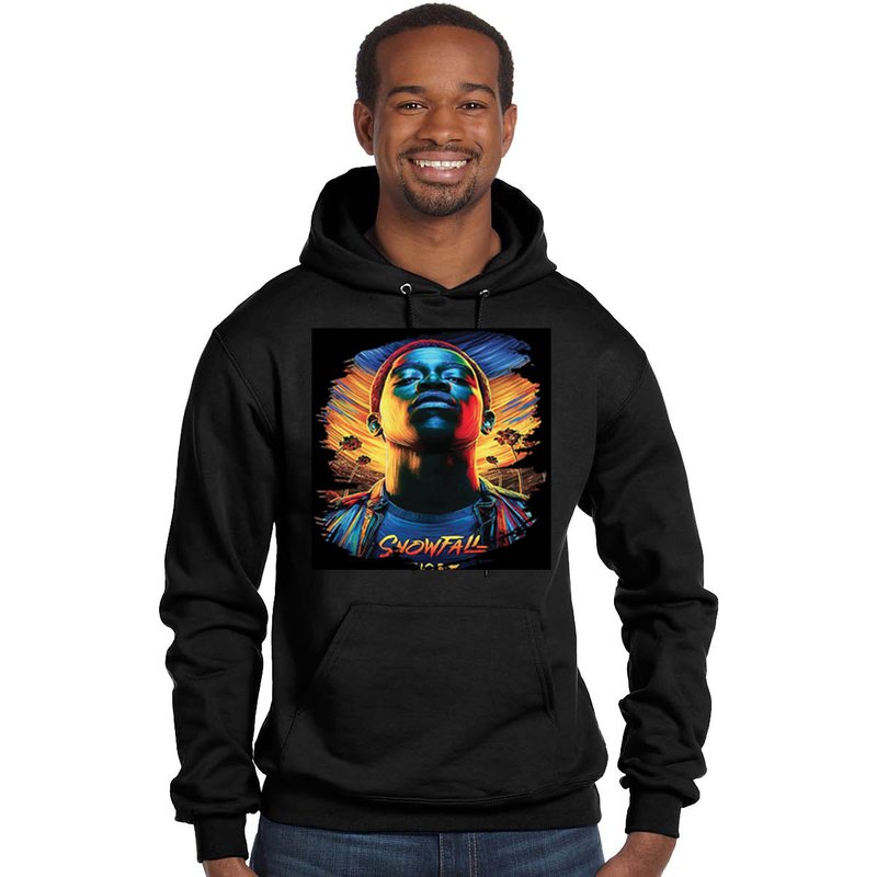 Snowfall Narco Sling Tv Black Hoodie — Sweats à capuche pour hommes