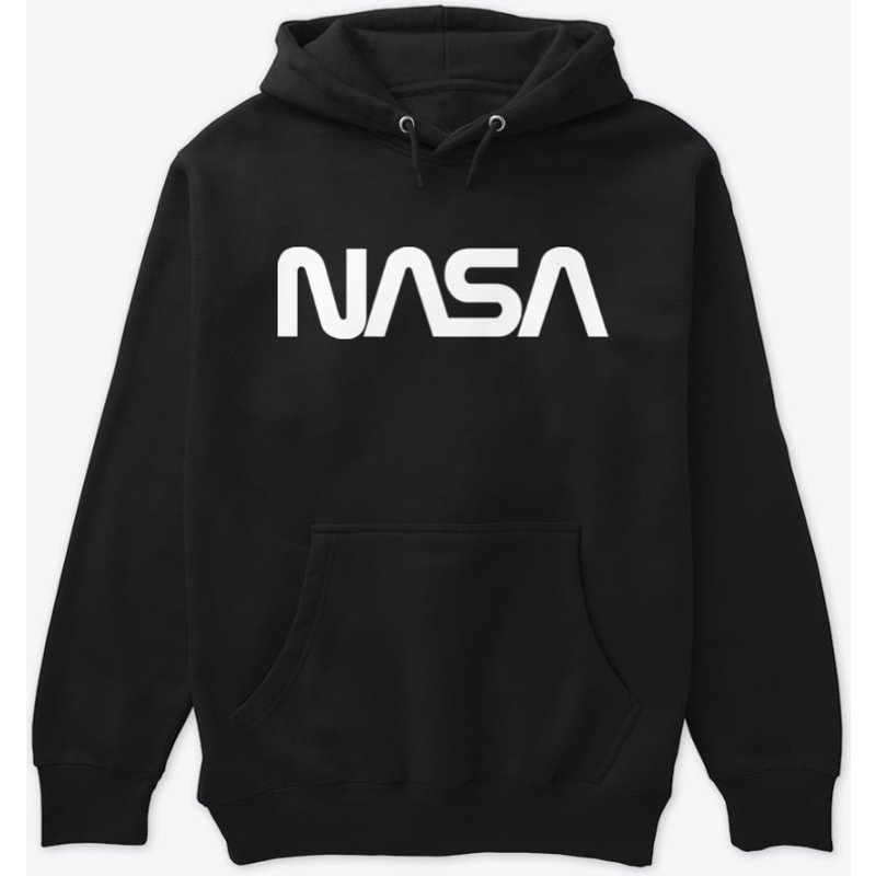 Nasa Worm Logo Hoodie, Space Nasa Hooded — Sweats à capuche pour hommes