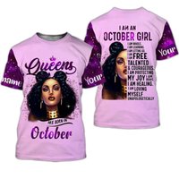 October Birthday 3d T-shirt — T-shirts pour hommes