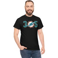 305, Miami Football, Dolphins Tailgate T-shirt — T-shirts pour hommes