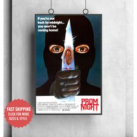 Prom Night Poster, Horror Movie Poster — Posters & Prints