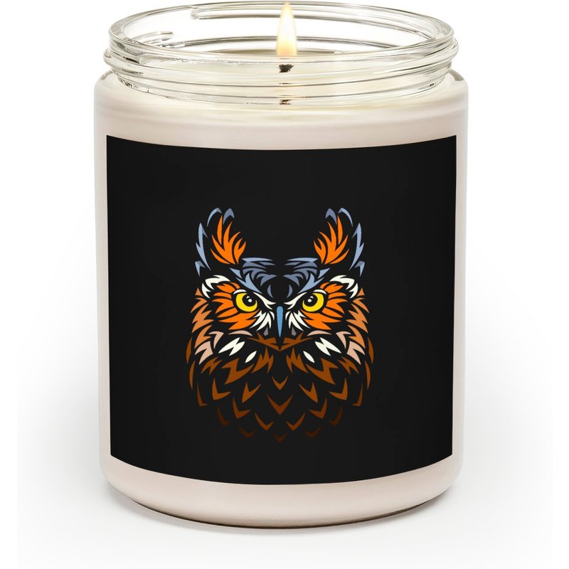 Tribal Owl - Tribal - Scented Candles — Bougies parfumées