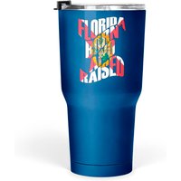 Florida Born And Raised Florida State Flag Tumblers 30 Oz — Mugs & Tumblers