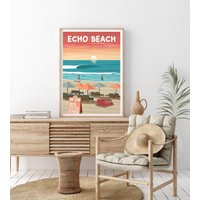 Bali Poster, Surf Poster, Bali Surf Art Print, Canggu Poster — Posters & Prints