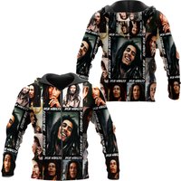 Men's Bob Marley Full-zip Hoodie — Sweats à capuche pour hommes