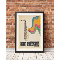 John Coltrane, Live In Japan 1966 Poster — Posters & Prints