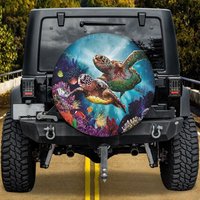 Turtle, Under Sea, Spare Tire Cover