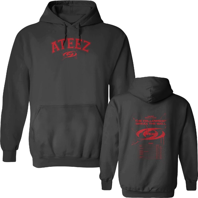 Ateez World Tour 2022 Hoodie — Sweats à capuche pour hommes