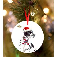 English Pointer Ceramic Ornaments — Ornaments