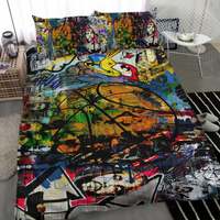 Basketball Graffiti Bedding Set — Duvet Covers
