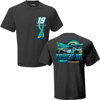 Martin Truex Jr. #19 Sherry Auto-owners Insurance At Indy Charcoal Shirt — T-shirts pour hommes