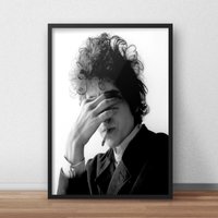 Bob Dylan Posters Prints, Rock Music Poster — Posters & Prints