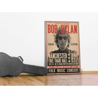 Bob Dylan Poster | Concert Poster — Affiches et impressions