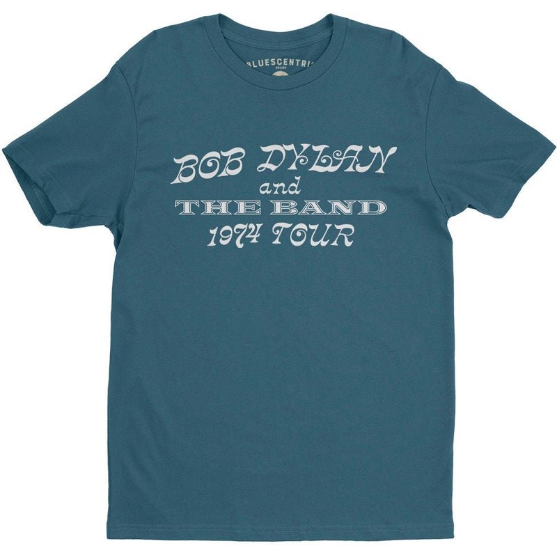 Ltd. Ed. Bob Dylan And The Band 1974 Tour T-shirt — T-shirts pour hommes