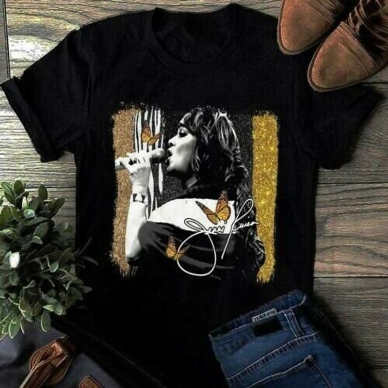 Jenni Rivera Mariposa Del Barrio Music Lover American T-shirt — T-shirts pour hommes