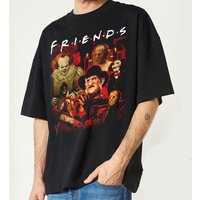 Friends Horror Movie Vintage T Shirt