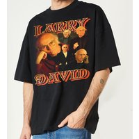 Vintage Larry David T-shirt - Comedic Icon, Perfect For Fans — T-shirts pour hommes