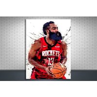 James Harden Poster, Houston Rockets