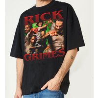Rick Grimes Vintage T Shirt, Rick Grimes Vintage Shirt — T-shirts pour hommes
