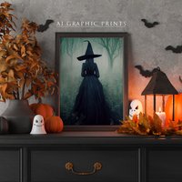 Surreal Witch Poster